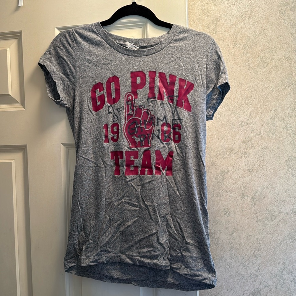 PINK go team tshirt size L
